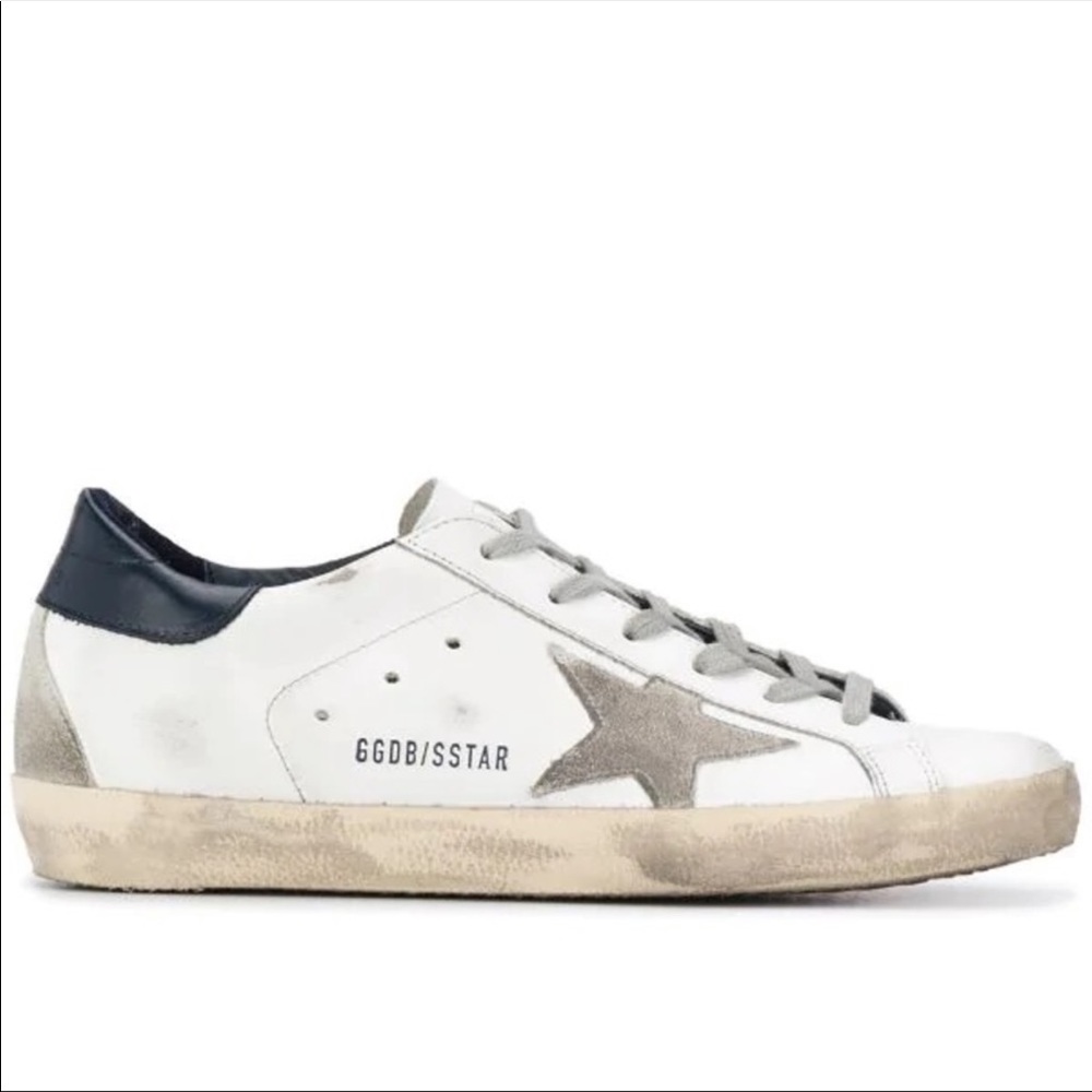 Black White and Gray Golden Goose